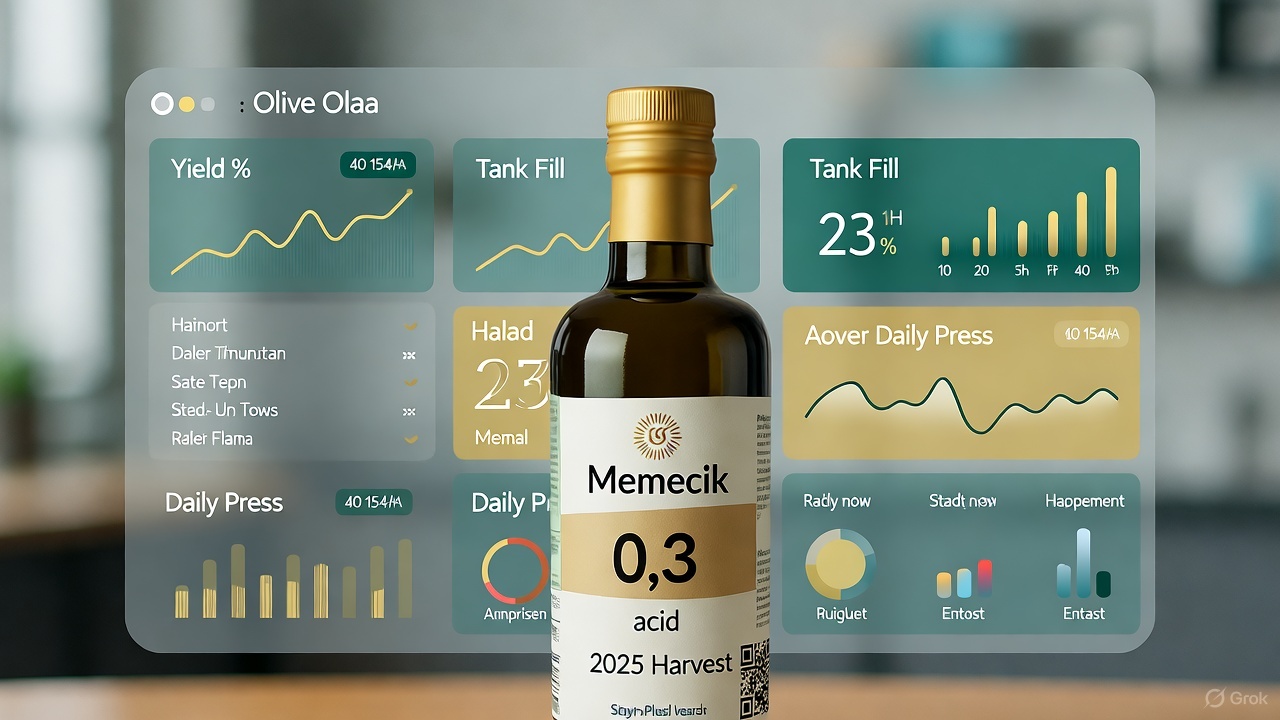 Zeytin Verim & Yağ Analitiği